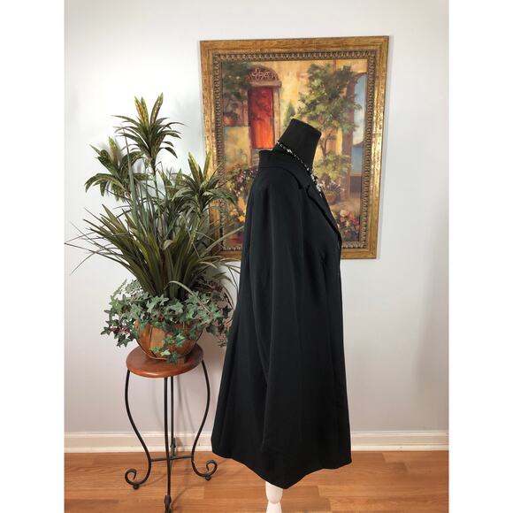 Monroe & Main Women Size 16 Longline Black Blazers and Duster Coat - Picture 2 of 8